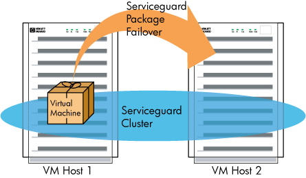 Virtual Machine Failover to Another Cluster Member